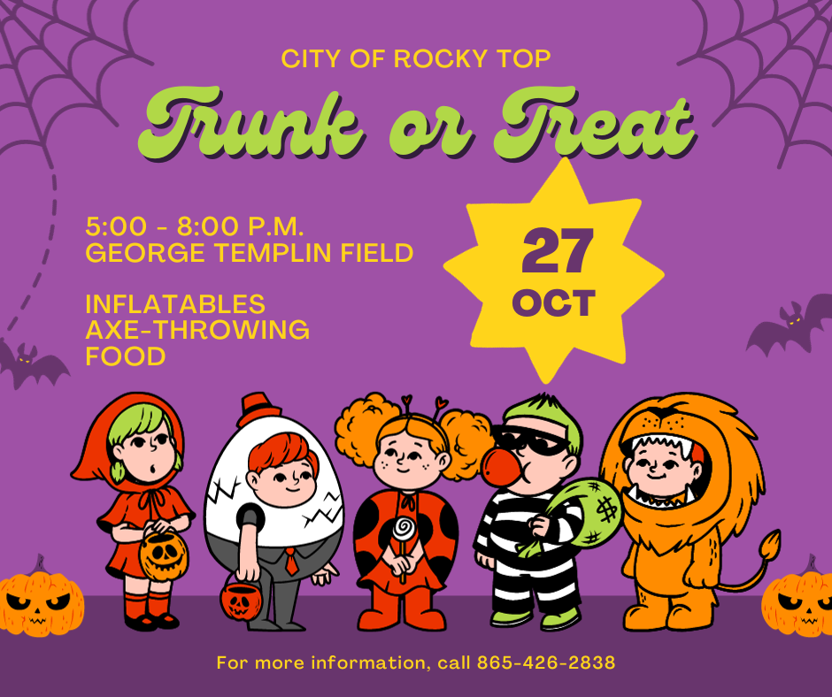 Rocky Top Trunk or Treat