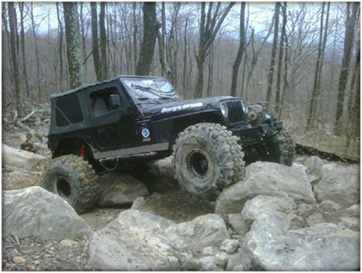 Jeep at Coal Creek