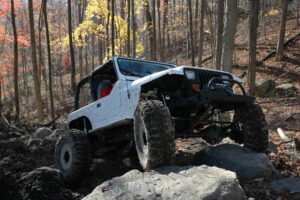 Jeep at Windrock