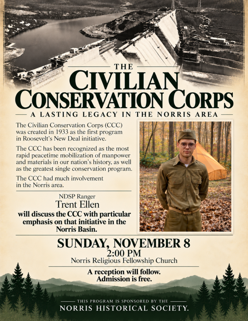 The Civilian Conservation Corps: A Lasting Legacy in the Norris Area